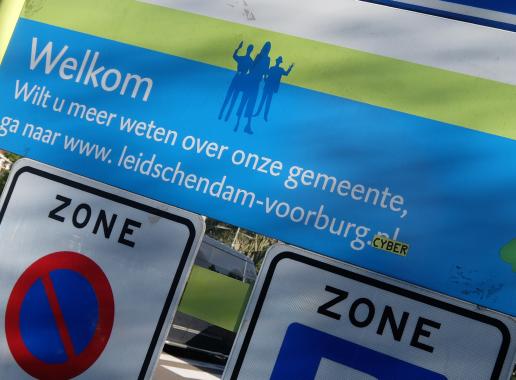 Gemeente bord