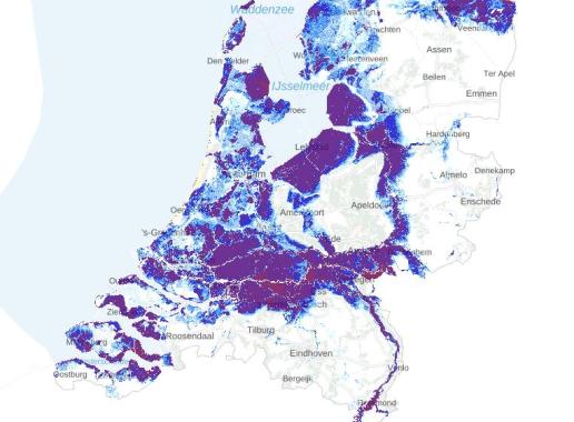 Kans op overstroming