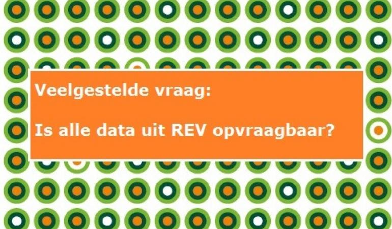 FAQ alle data opvraagbaar