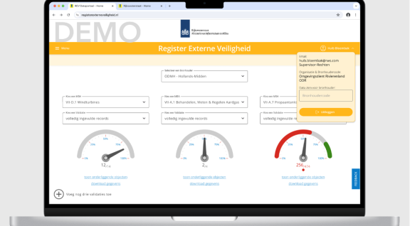 Dataportaal screenshot